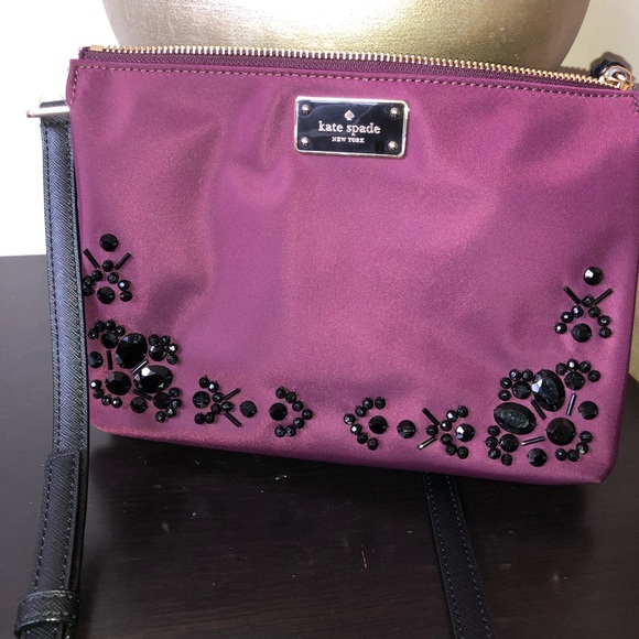 SOLD Kate Spade Embellished Wilson Madelyn Purse - Picture 8 of 8